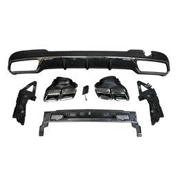 Difusor Trasero Mercedes W212 2014-2015 SW / 4P Look AMG E63