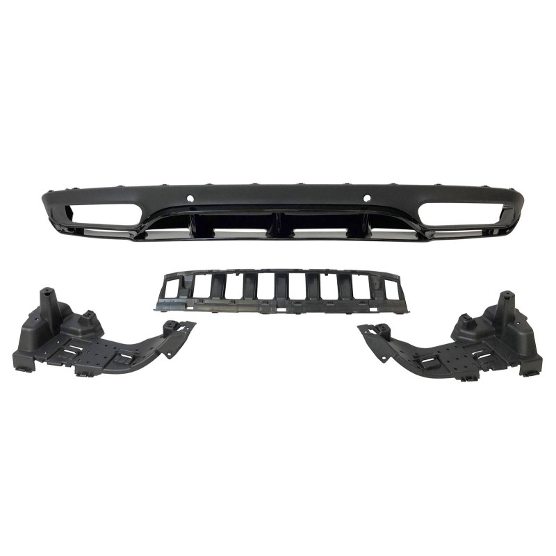 Difusor Trasero Mercedes W205 2014-2018 Coupe Look AMG C63 ABS