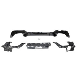 Difusor Trasero BMW G20 / G21 340 Look M Performance Brillante Negro