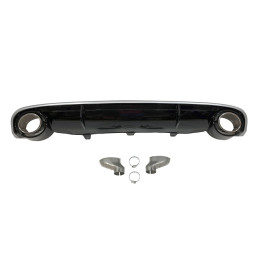 Difusor Trasero Audi A7 2011-2014 Look RS7 ABS