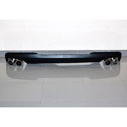 Difusor Trasero BMW F10/F11 10-16 Look M-Tech ABS Colas