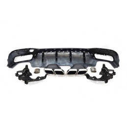 Difusor Trasero Mercedes W166 GLE 350 look AMG 63 Colas