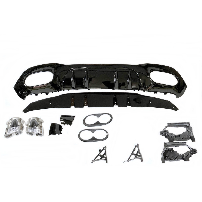 Difusor Trasero Mercedes W177 Look AMG A45
