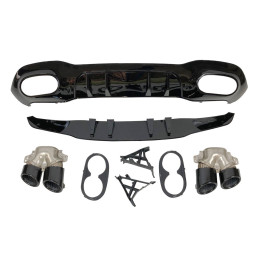 Difusor Trasero Mercedes W177 Look AMG A45