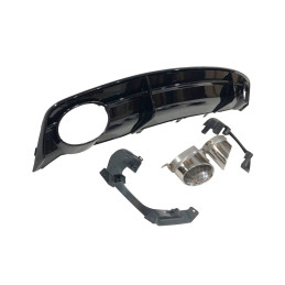 Difusor Trasero Audi A7 2015-2018 S-Line Look RS7 ABS