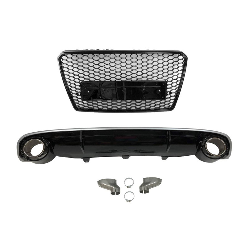 Kit De Carrocería Audi A7 2011-2014 Look RS7 ABS