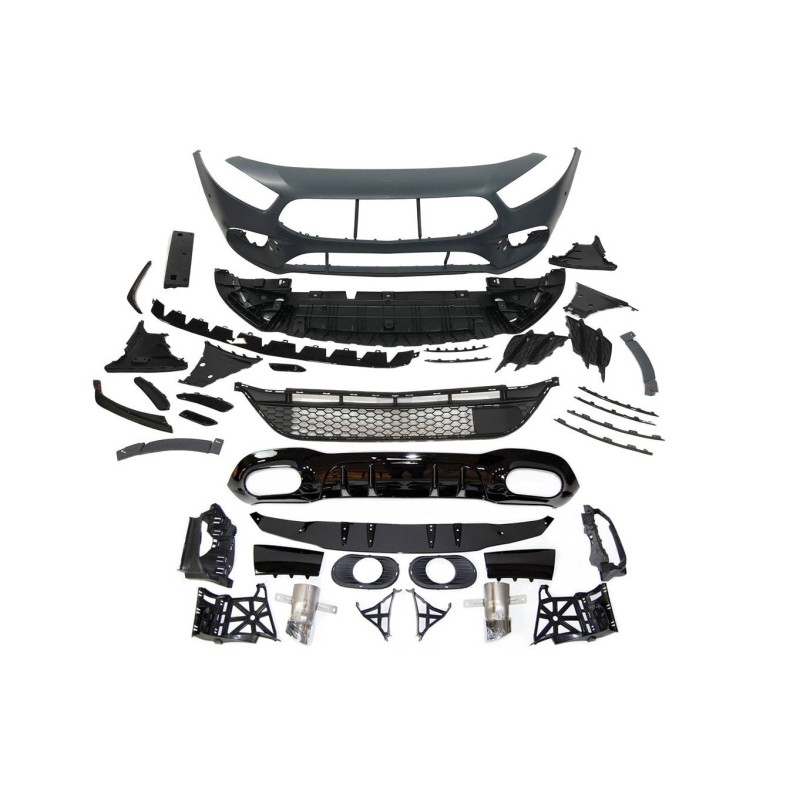 Kit De Carrocería Mercedes V177 Look AMG A35 4 Puertas