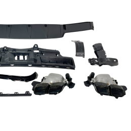 Difusor Trasero Mercedes GLC X253 COUPE 2020+ Look GLC63 Black