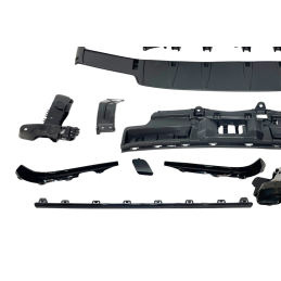 Difusor Trasero Mercedes GLC X253 COUPE 2020+ Look GLC63 Black