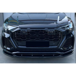 Spoiler Delantero Audi Q8 2018-2023 Look RSQ8 Negro brillante