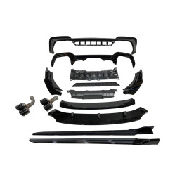 Kit De Carrocería BMW X3 G01 2018-2021 Look M Performance Brillante Negro