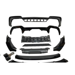 Kit De Carrocería BMW X3 G01 2018-2021 Look M Performance Brillante Negro