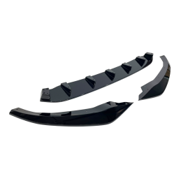 Spoiler Delantero Audi Q8 2024+ Look RSQ8 Negro Brillante