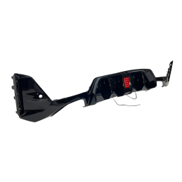 Difusor Trasero BMW G20 / G21 LCI 2023+ Look Competition Brillante Negro Luz de freno led