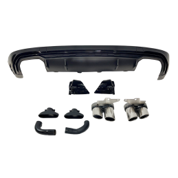 Difusor Trasero Audi Q5 2018-2025 Look SQ5