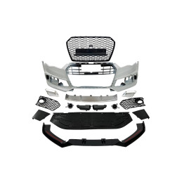 Paragolpes Delantero Audi A6 2015-2018 C7 Look RS6 Spoiler Cámara