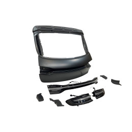 Portón Porsche Macan 2014-2019 Look 2020 Aluminio