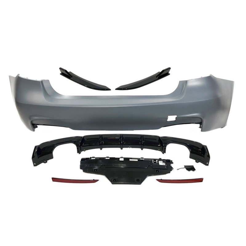 Paragolpes Trasero BMW F30 Look M Performance 2 Salidas doble  Punteras