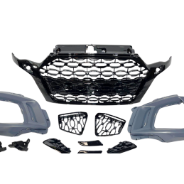 Paragolpes Delantero Audi A3 3 Puertas / Sportback 2012-2015 Look RS3 21