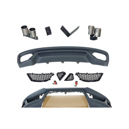Kit De Carrocería Audi A4 B8.5 13-15 Look RS4 ABS