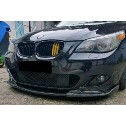 Spoiler Delantero BMW E60 / E61 Look M-Tech Negro brillo