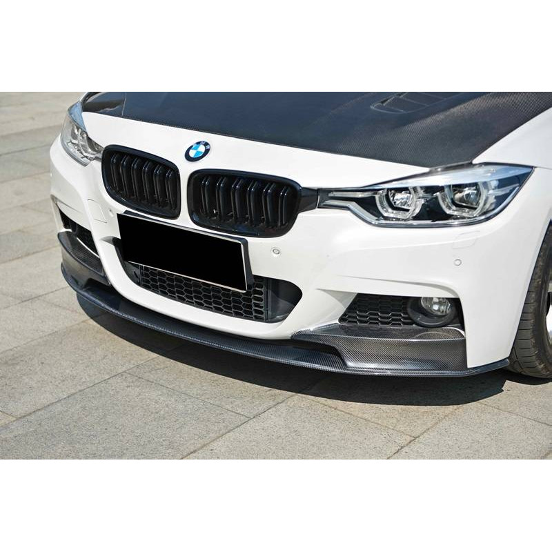 Spoiler Delantero BMW F30 Look Mtech Performance Carbono