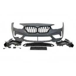 Kit De Carrocería BMW F20 LCI Look M2C 2 Salidas doble Brillante Negro