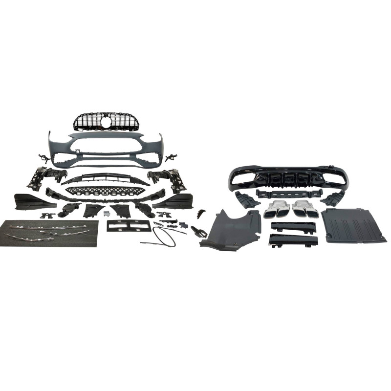 Kit De Carrocería Mercedes W206 Sedan / SW Look AMG C63