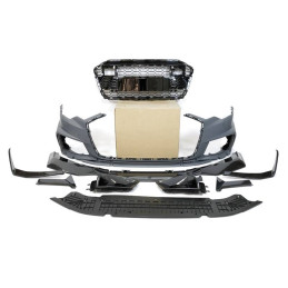 Paragolpes Delantero Audi A6 C8 2020+ Look RS6 Carbono