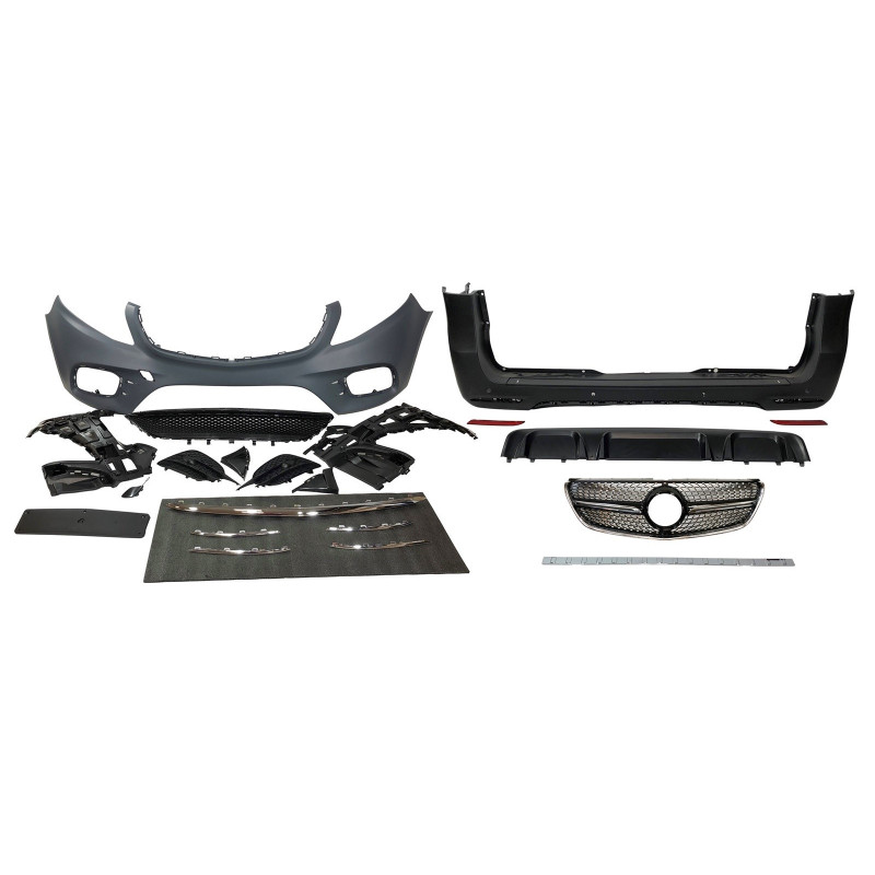 Kit De Carrocería Mercedes Vito W447 2016-2020 Look AMG