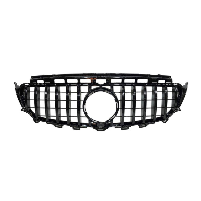 Parrilla Mercedes W213 / C238 Look GT Full Black Cámara