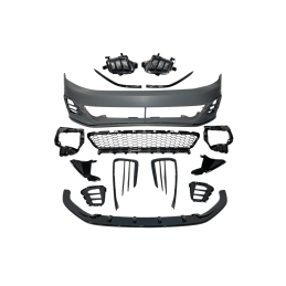 Paragolpes Delantero Volkswagen Caddy 2016-2020 Look Golf 7.5 GTI Spoiler