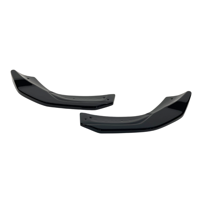 Punteras traseras Mercedes W177 Look A45 Negro Brillo