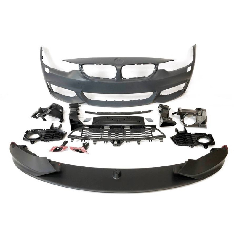 Paragolpes Delantero BMW F32 F33 F36 Look M Performance Spoiler