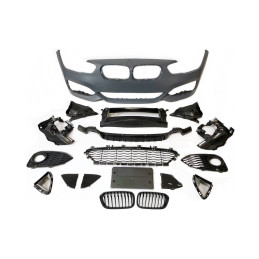 Paragolpes Delantero BMW F20 /F21 LCI 15-19 look M-Tech Parrilla