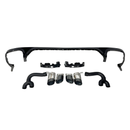 Difusor Trasero Audi Q8 2018-2023 Look RSQ8