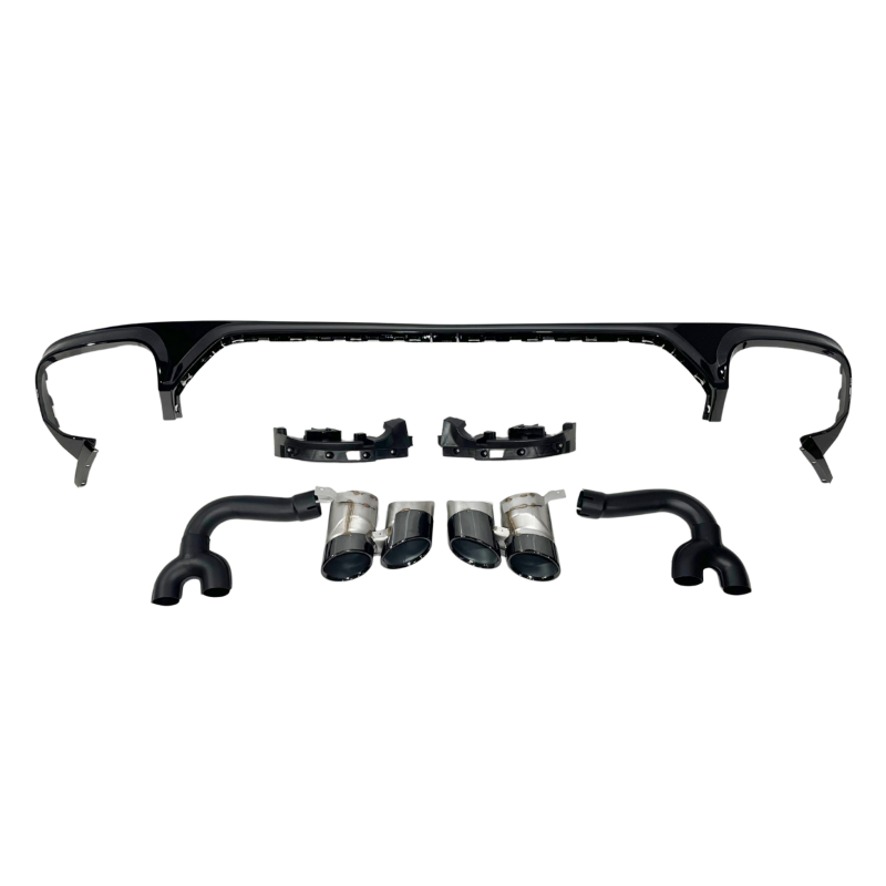 Difusor Trasero Audi Q8 2018-2023 Look RSQ8