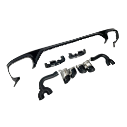 Difusor Trasero Audi Q8 2018-2023 Look RSQ8