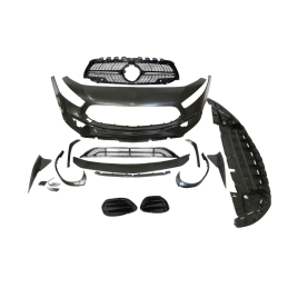 Paragolpes Delantero Mercedes W177 / V177 look A45 S Diamond II