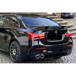 Alerón Mercedes W118 / V177 Look CLA45 Brillante Negro