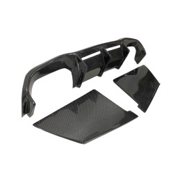Difusor Trasero BMW F87 Look M2 Carbono