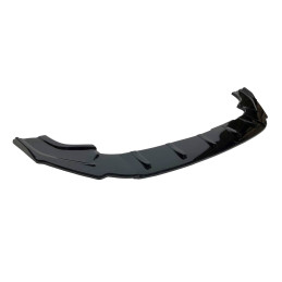 Spoiler Delantero Volkswagen Golf 7 / 7.5 Look R / R-LINE / GTI Negro Brillante