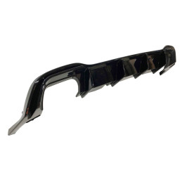 Difusor Trasero Volkswagen Golf 8 GTI Negro brillante 2 Salidas doble