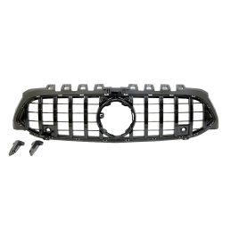 Parrilla Mercedes W177 / V177 GTR Cámara 360 Negro Brillante