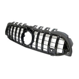 Parrilla Mercedes W177 / V177 GTR Cámara 360 Negro Brillante
