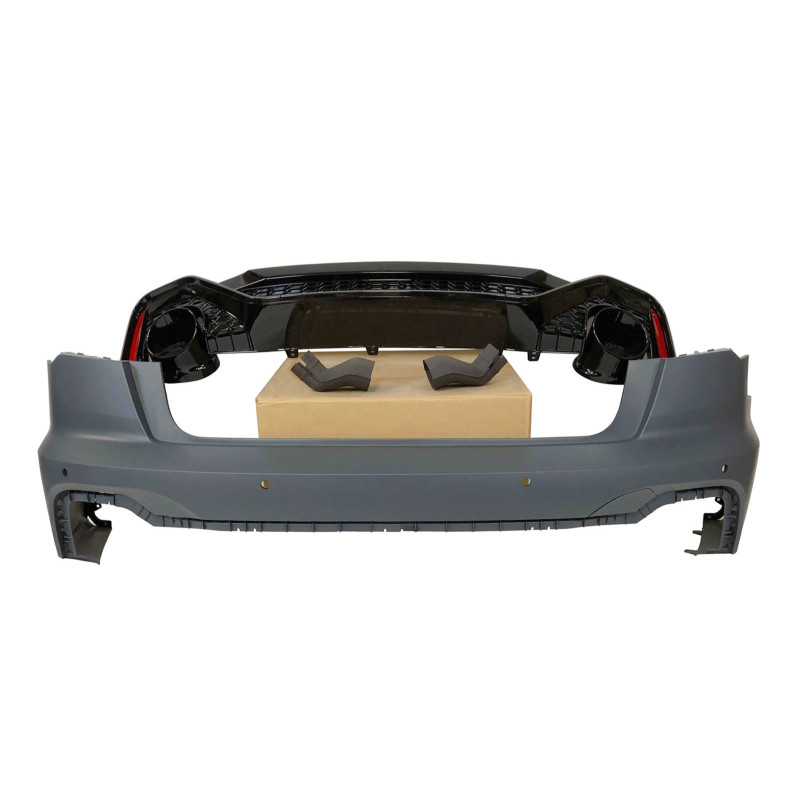 Paragolpes Trasero Audi A6 C8 4 puertas Look RS6