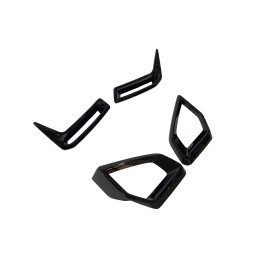 Splitters Delanteros BMW G05 X5 / G18 LCI Negro brillante