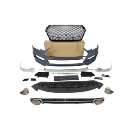 Kit De Carrocería Audi A4 B9 16-19 Look RS4