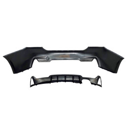 Paragolpes Trasero BMW F32 / F33 / F36 Look M Performance 1 Salida doble
