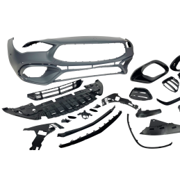 Paragolpes Delantero Mercedes W118 / C118 CLA 2023+ Sedan/Shooting Brake  Look A45